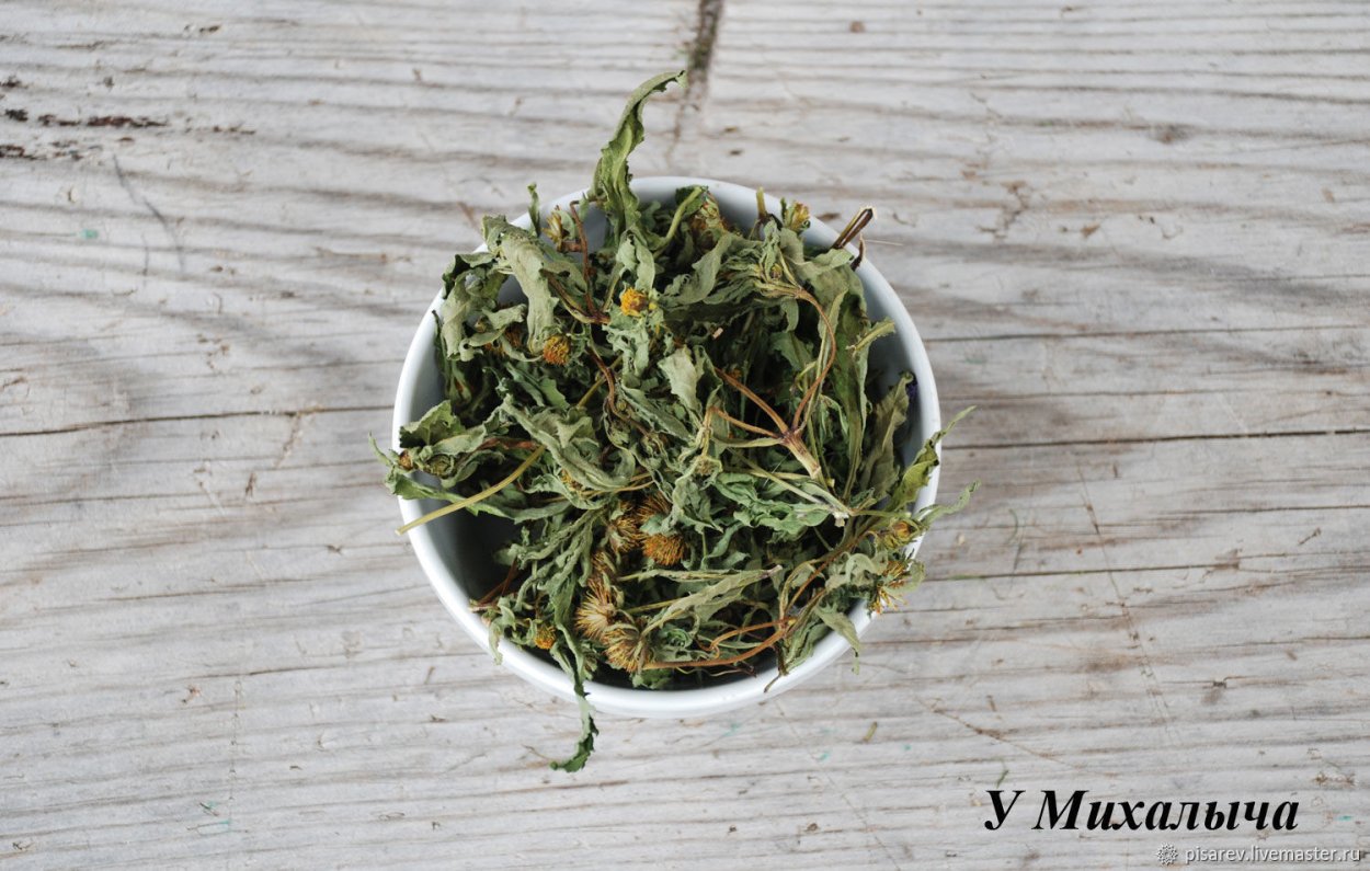 Череда трехраздельная сырье