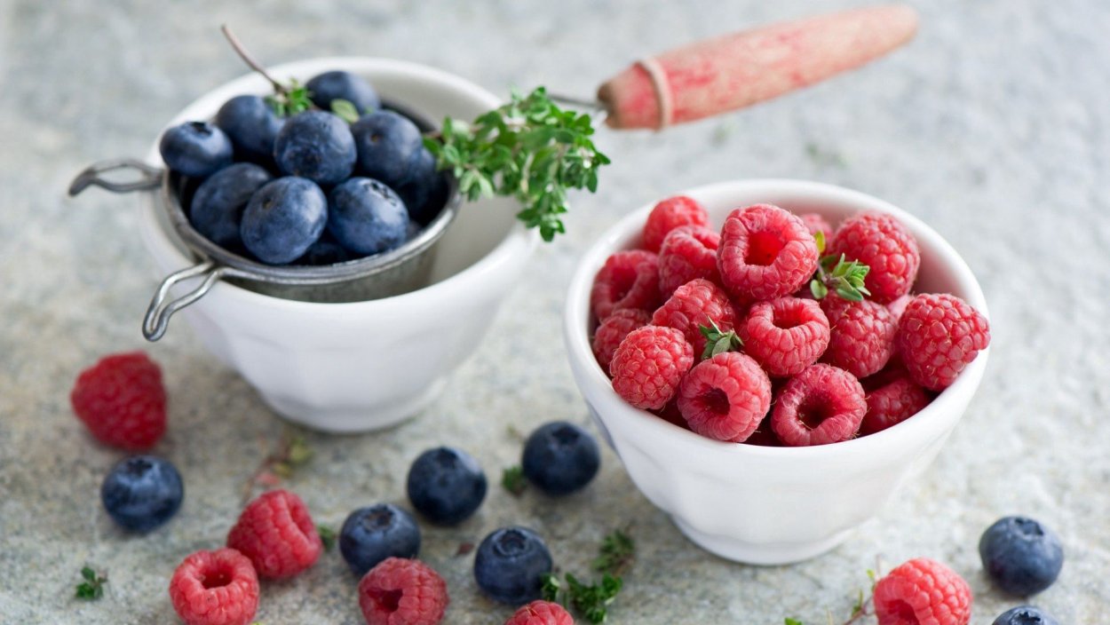 Черника голубика малина