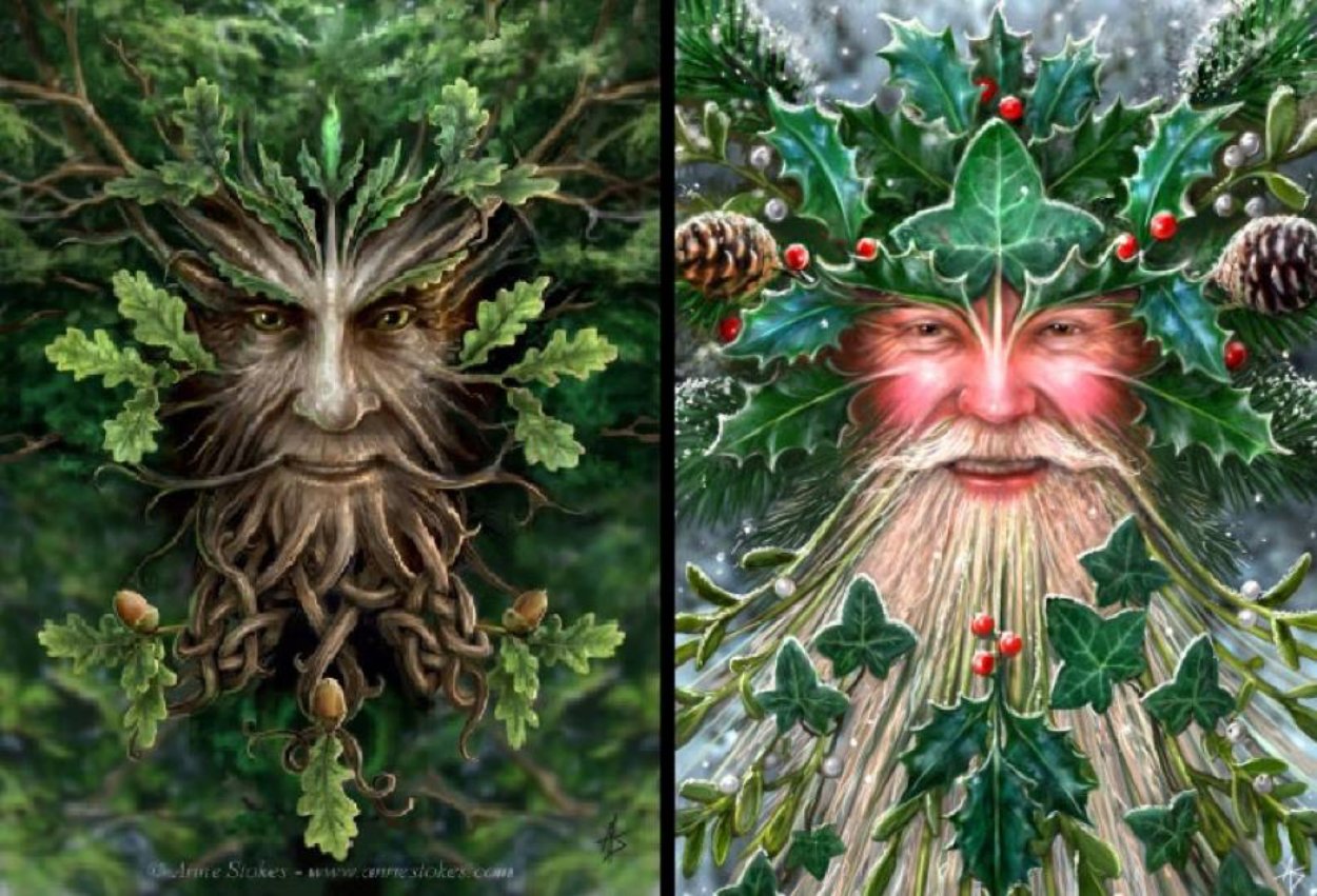 Король дуб и Король остролист