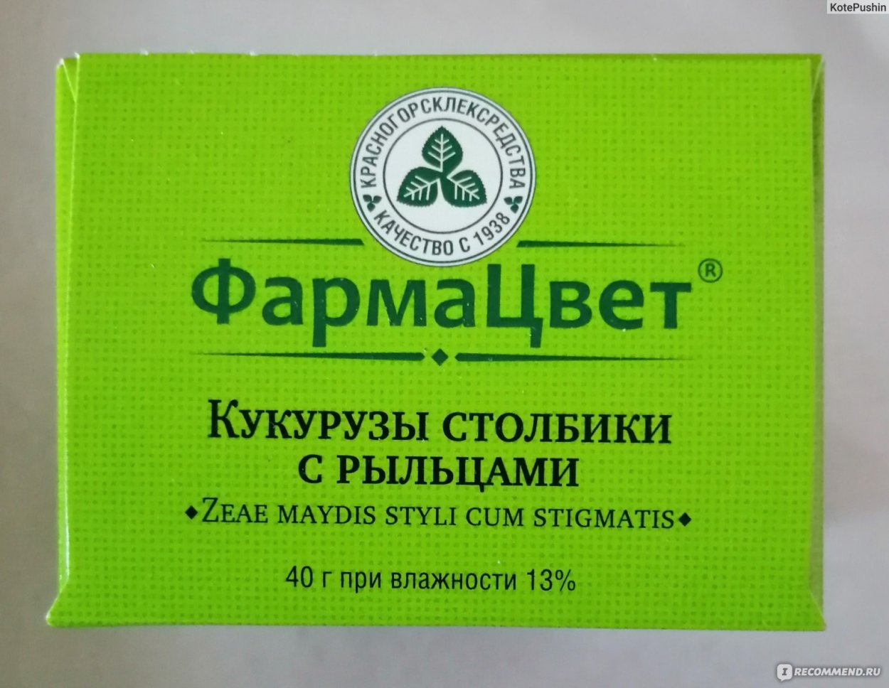 Фитофарм столбики с рыльцами кукурузы 50 г