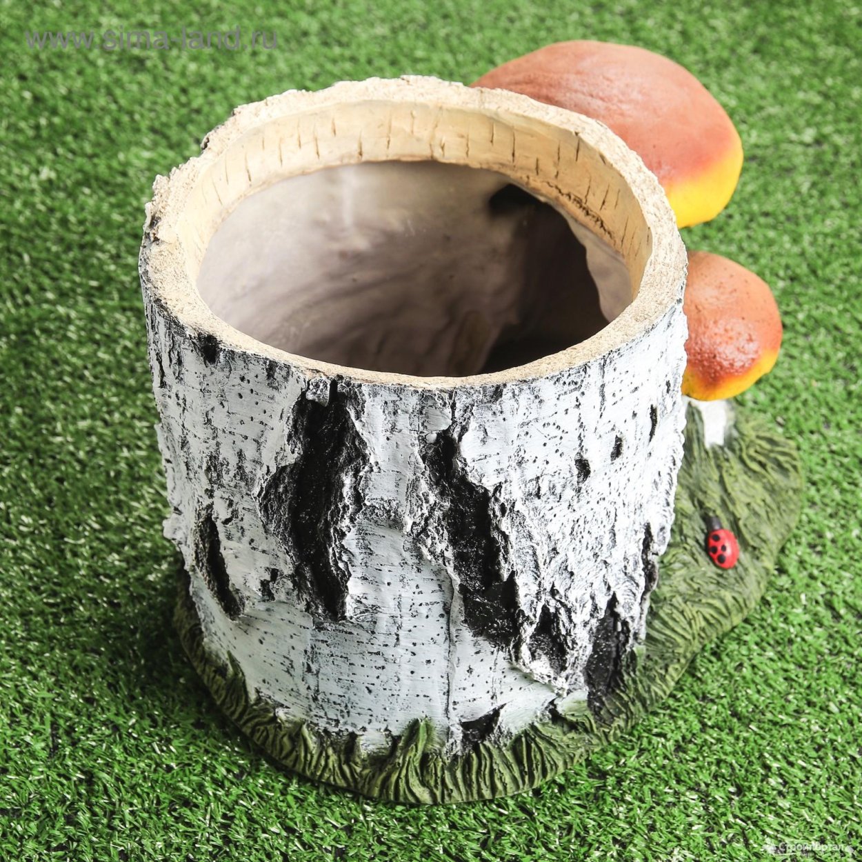 Кашпо из пня