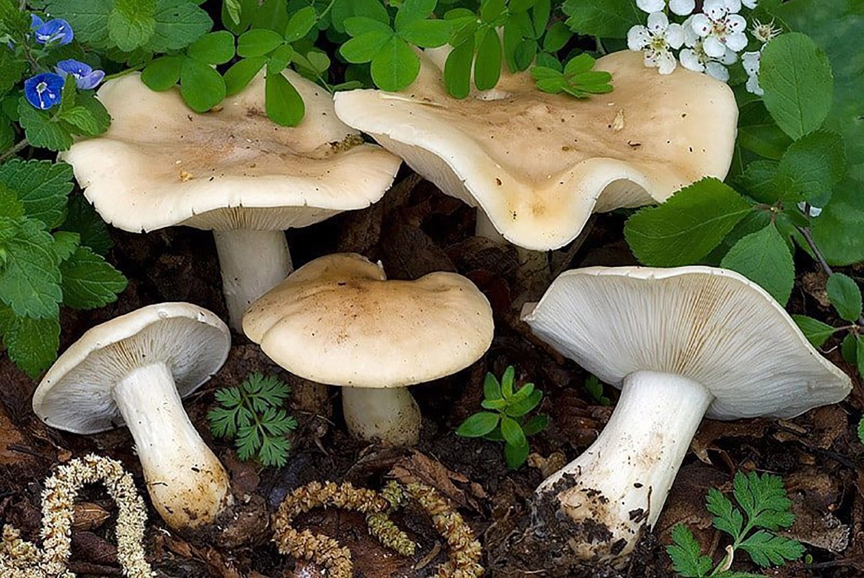 Поляна грибов