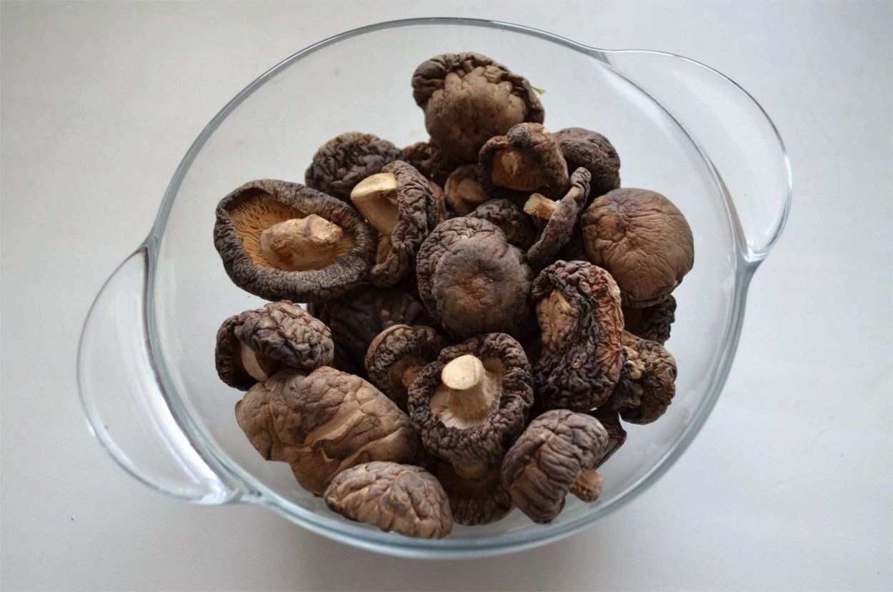 Грибы шиитаке упаковка