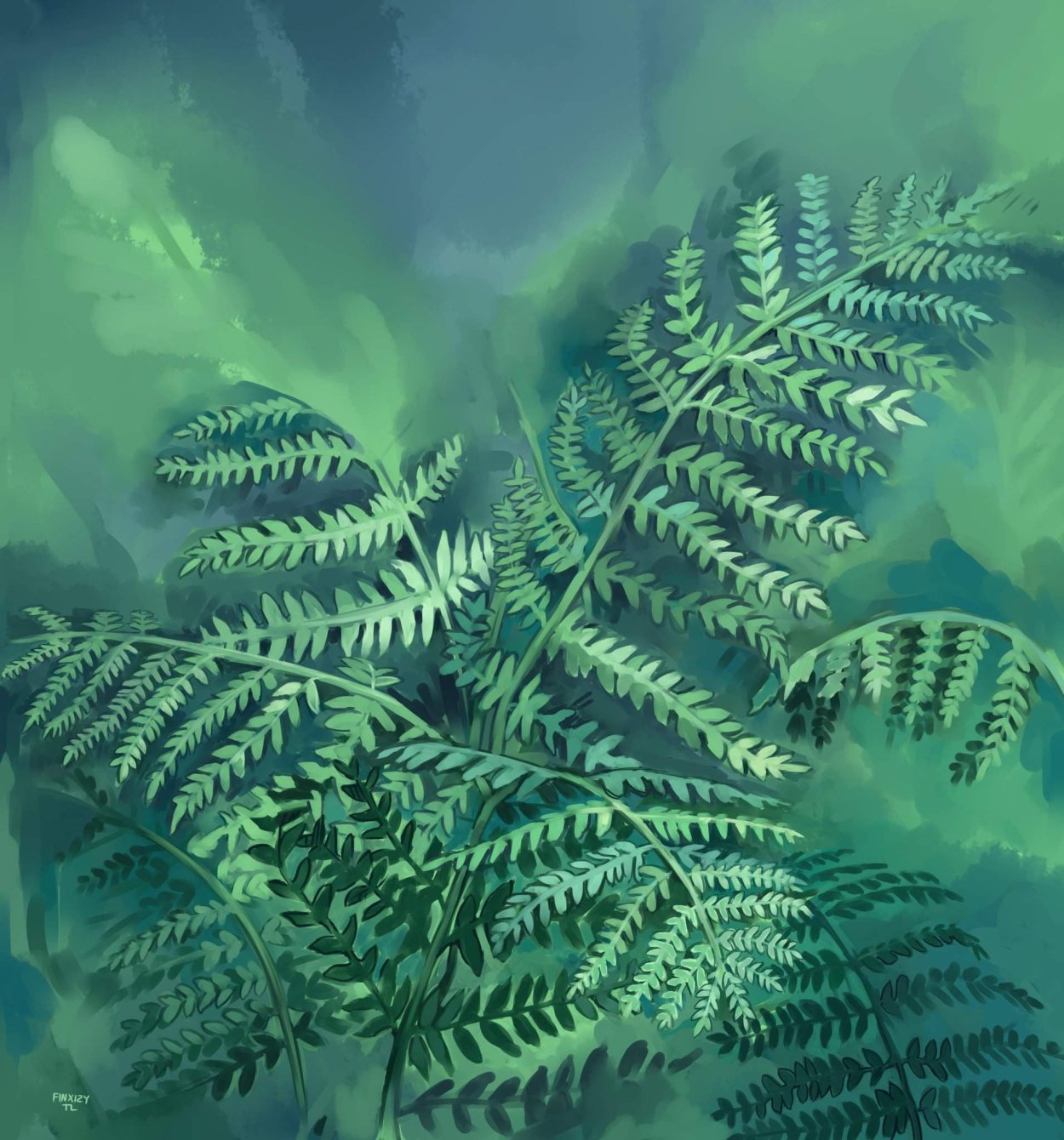 Папоротник цираптератус