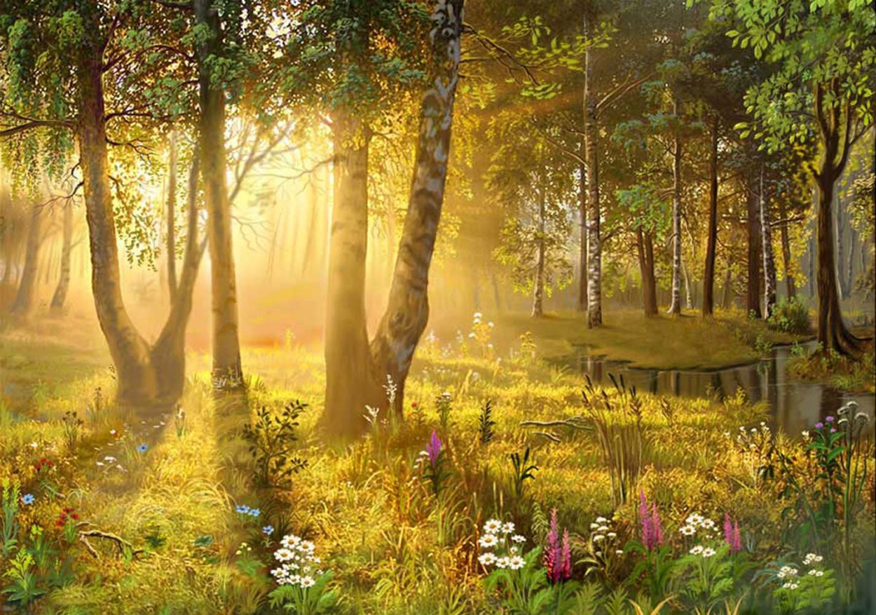 Художник Виктор Цыганов пейзажи