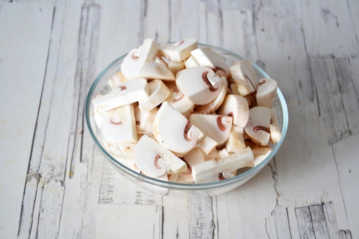 Грибы вид сверху