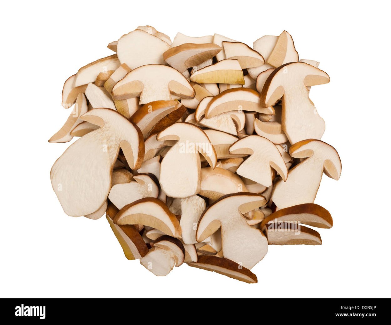 Грибынарезанное ломтиками