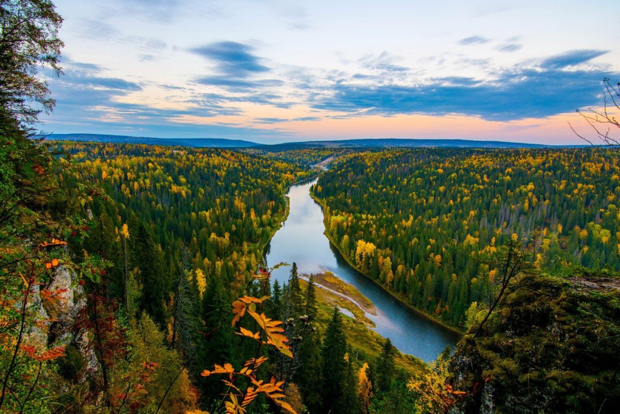 Урал река Усьва