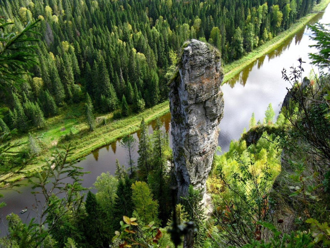 Пермский край столбы Усьва