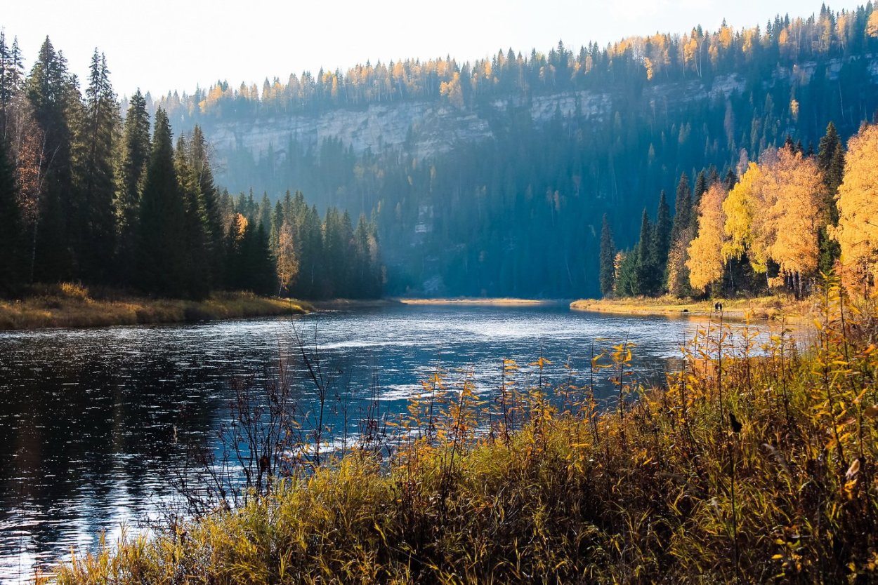 Усьва Пермский край осень