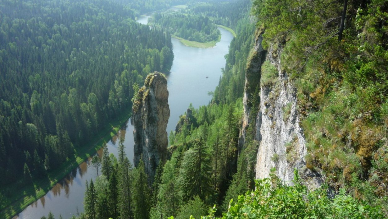 Природные Уникумы Урала река Чусовая