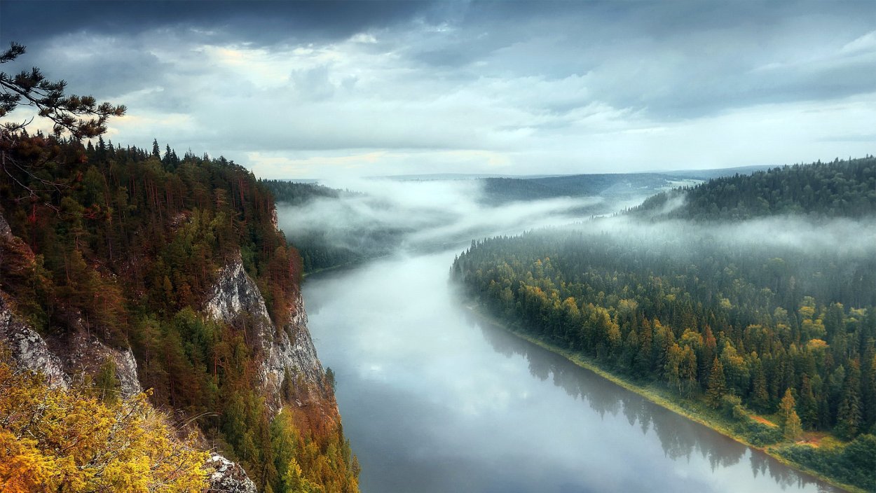 Река Вишера Урал
