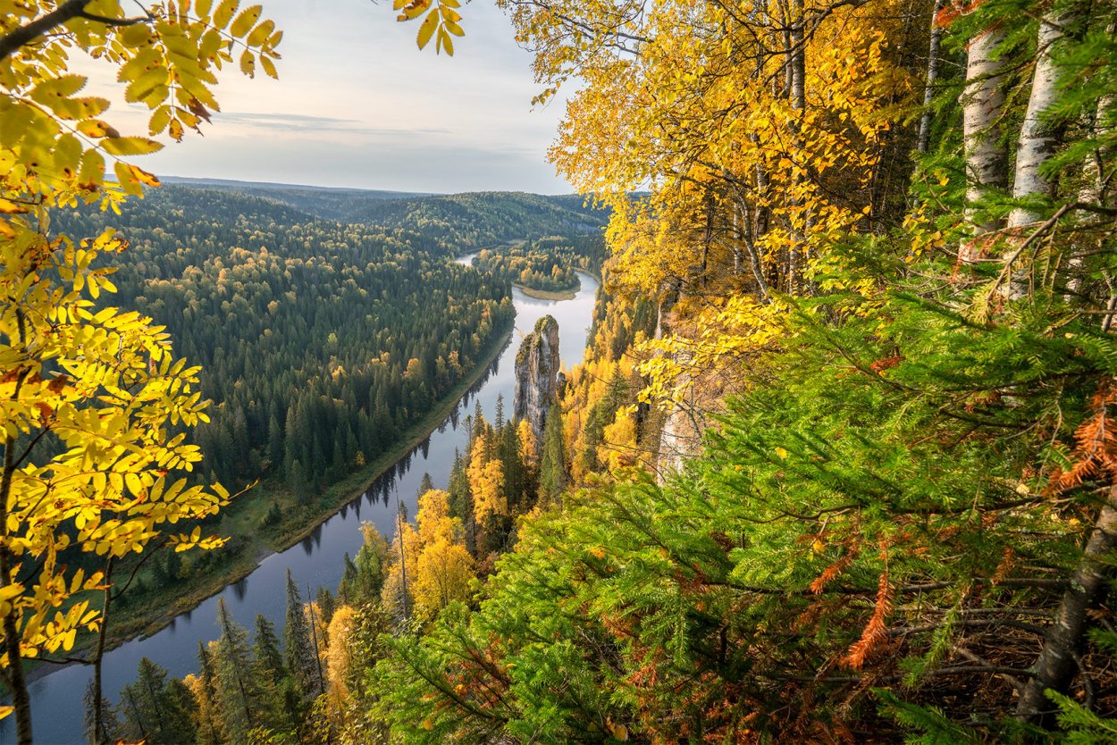 Деревня Усьва Пермский край