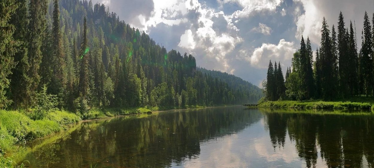 Река Березовая Пермский край