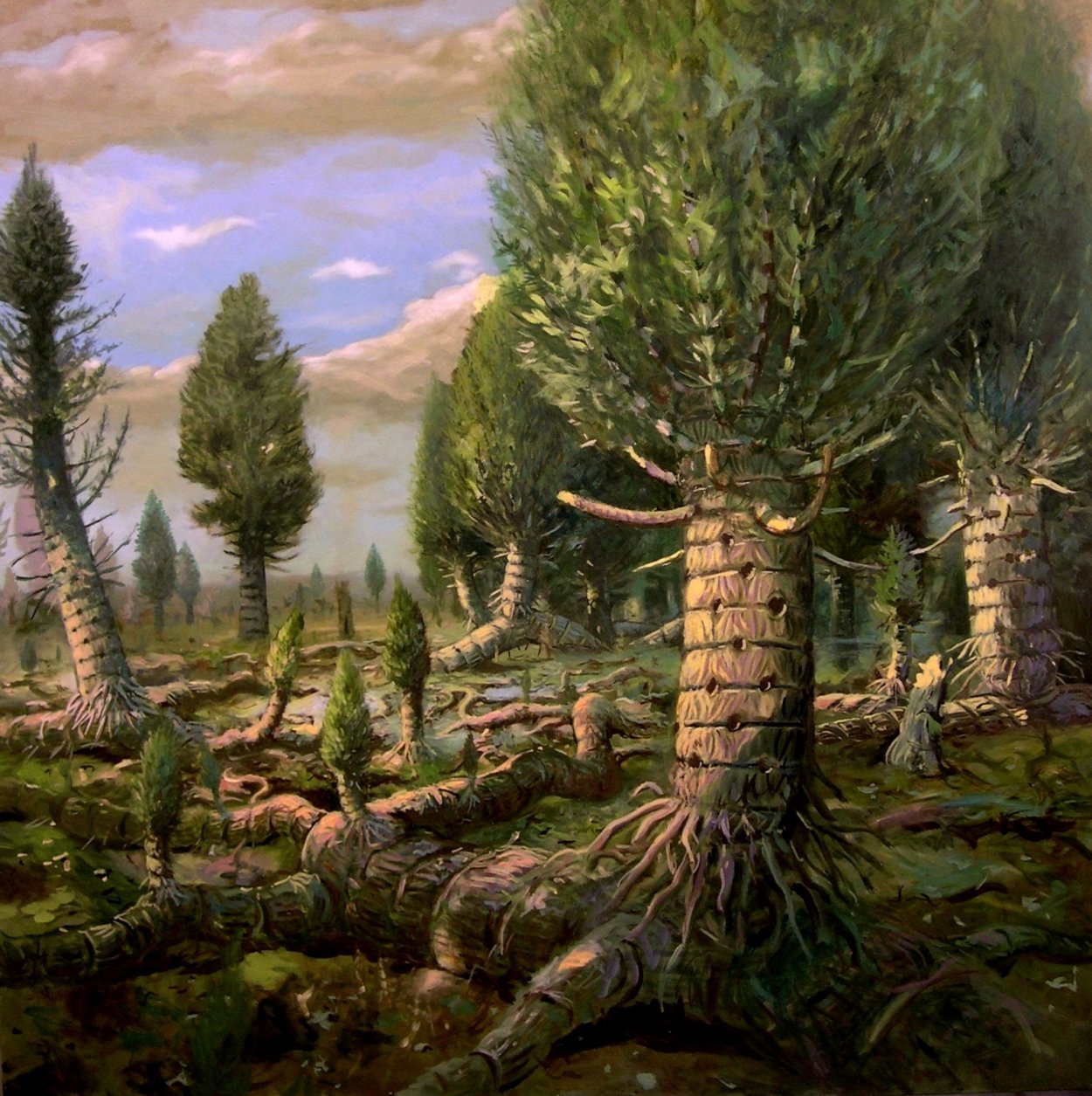 Каламиты палеозой