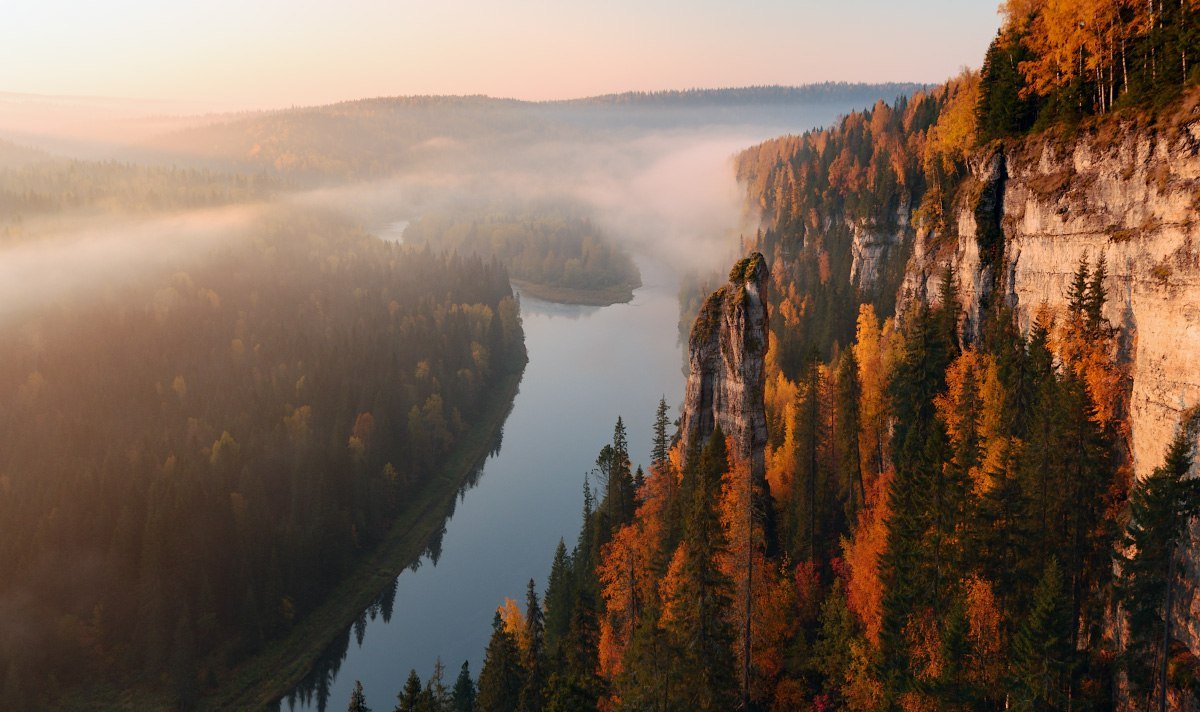 Реки уральских гор