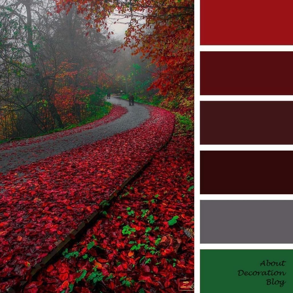 Color Balance цветовая палитра Bordo