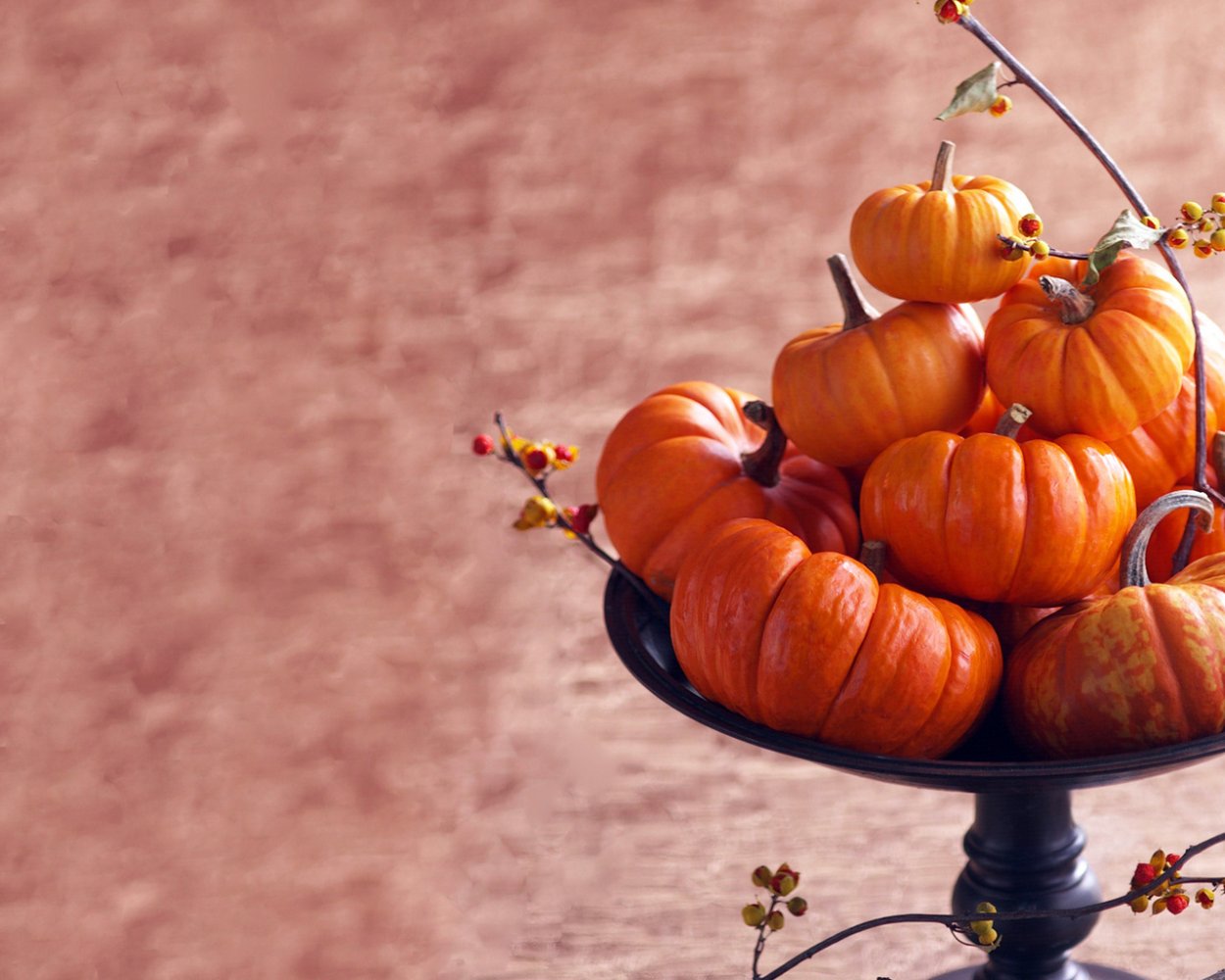 Тыква на столе