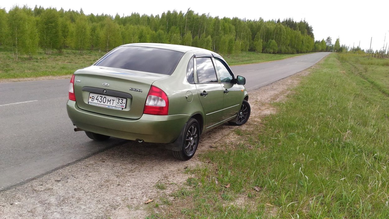 Калина с бампером от Приоры 2