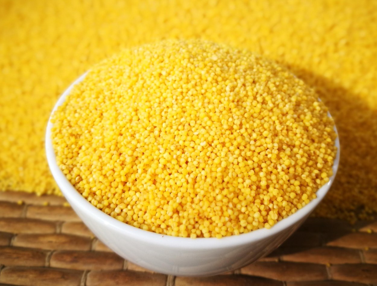 Пшено сорт зерна Дранец