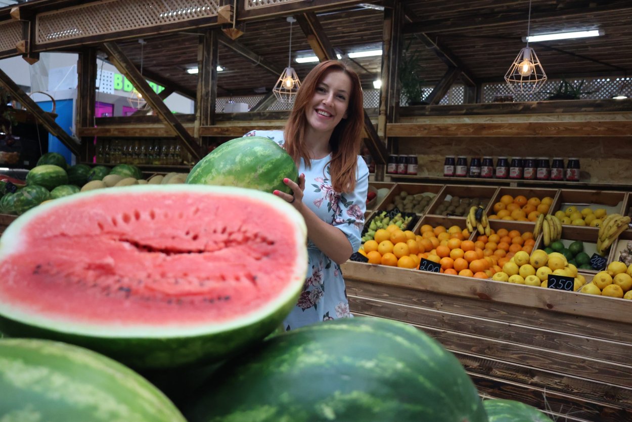 Бахча арбузов