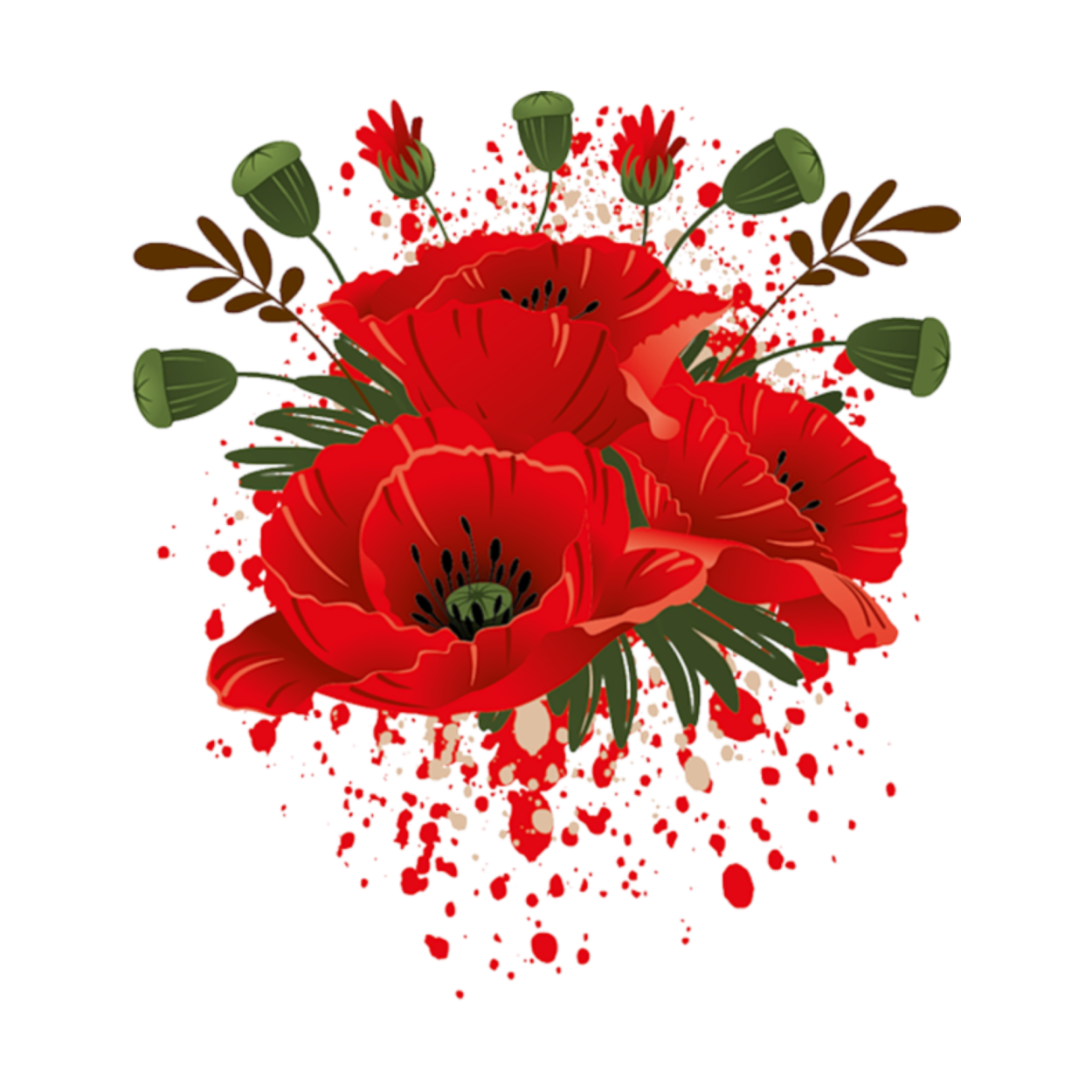 Маки вектор