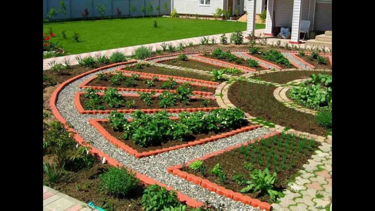 Грядки-клумбы мавританский дворик