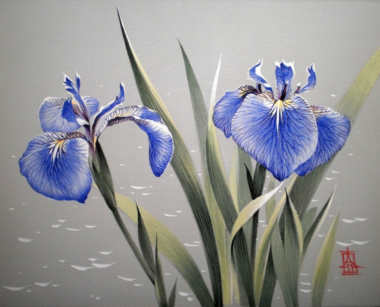 Художник Олег Турчин цветы