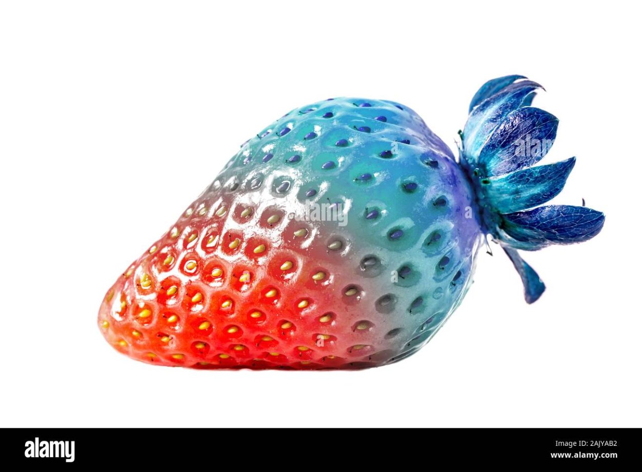 Салатовая клубника