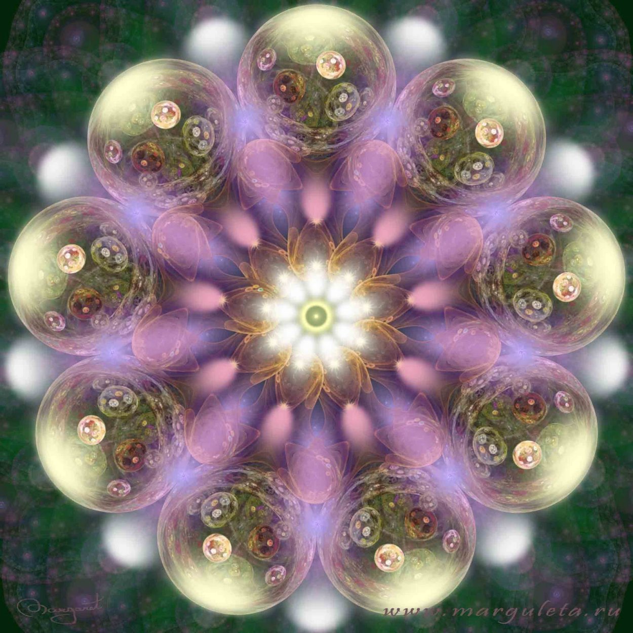 Мандала Исцеляющая Фрактальная