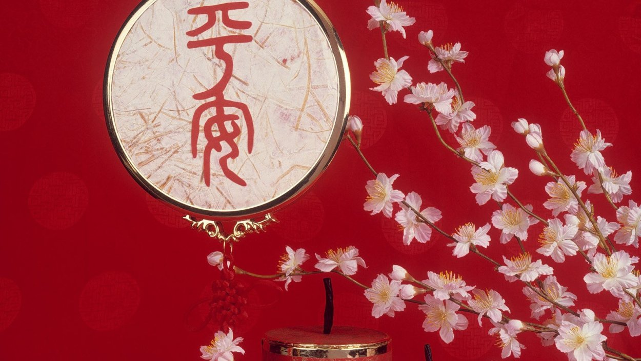 Иероглифы на удачу и богатство на рабочий стол