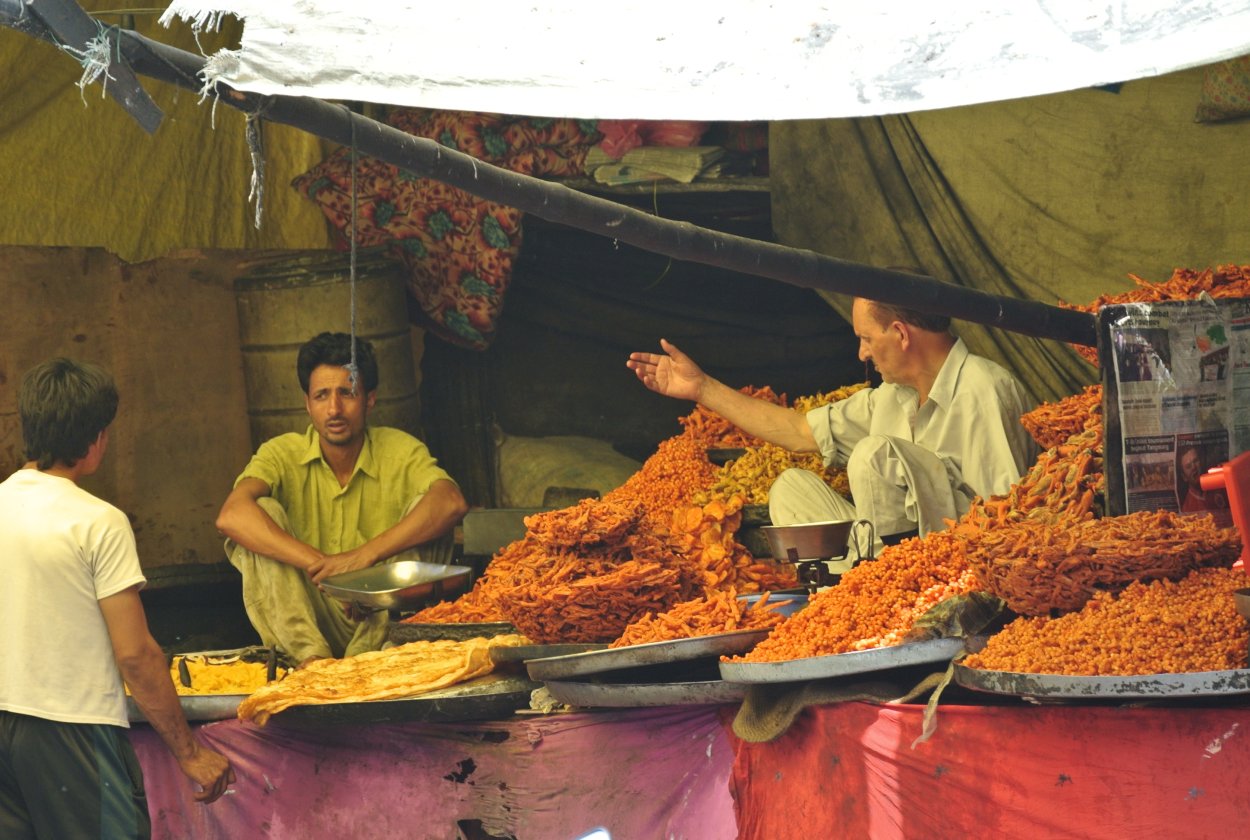 Рынок в Кашмире