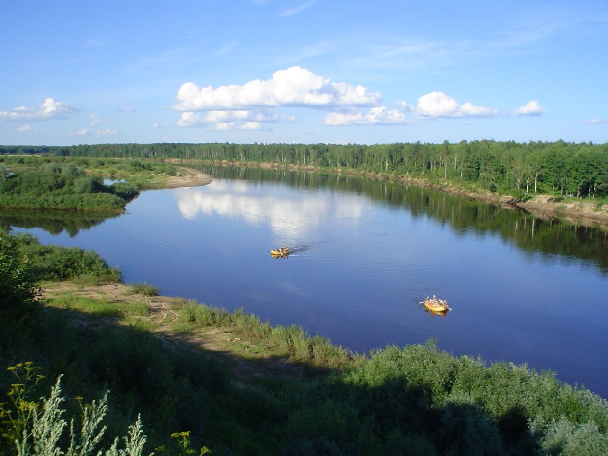 Река Ветлуга Нижегородская область Воскресенский район