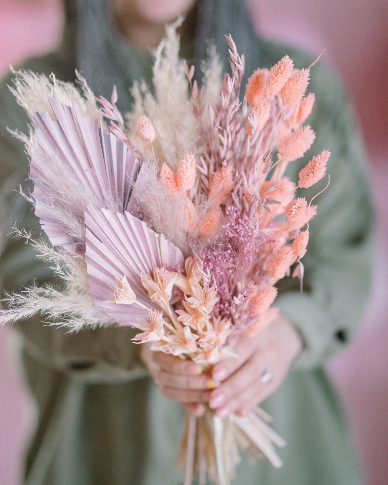 Пампасная трава сухоцветы Эстетика