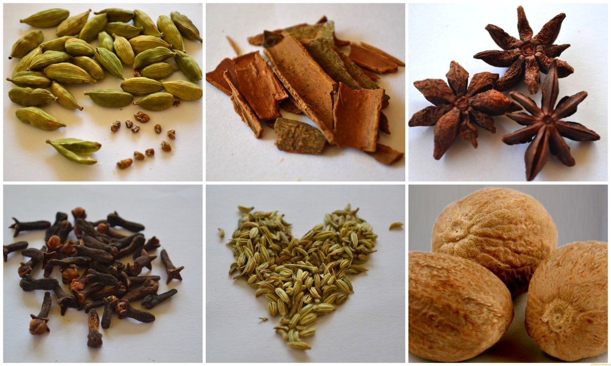 Приправы фон