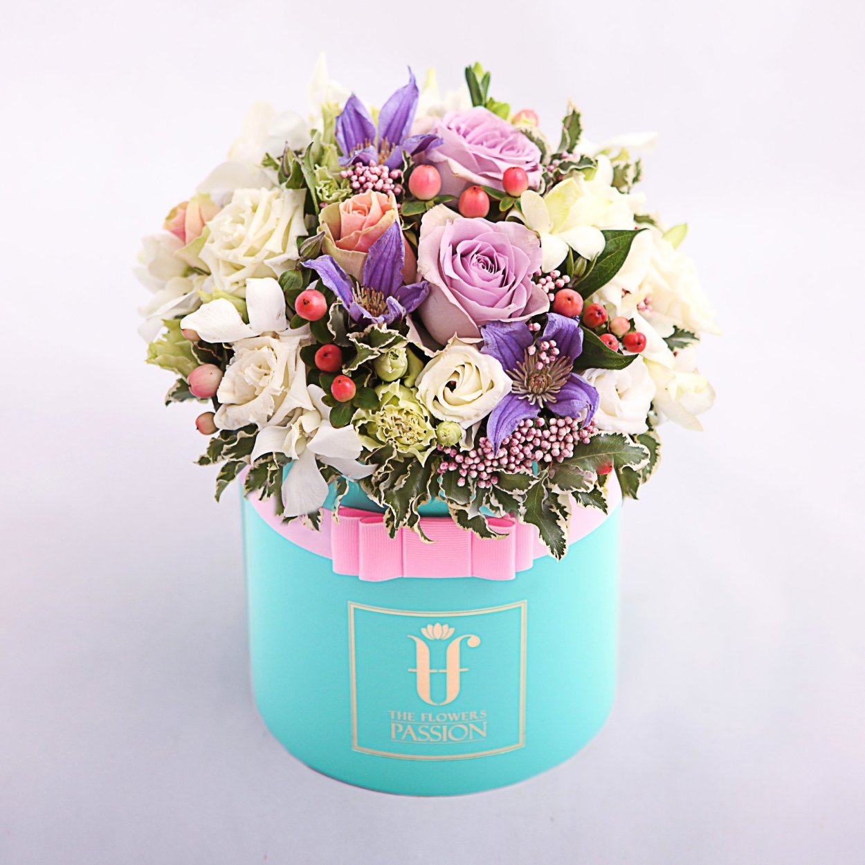 Коробка с цветами