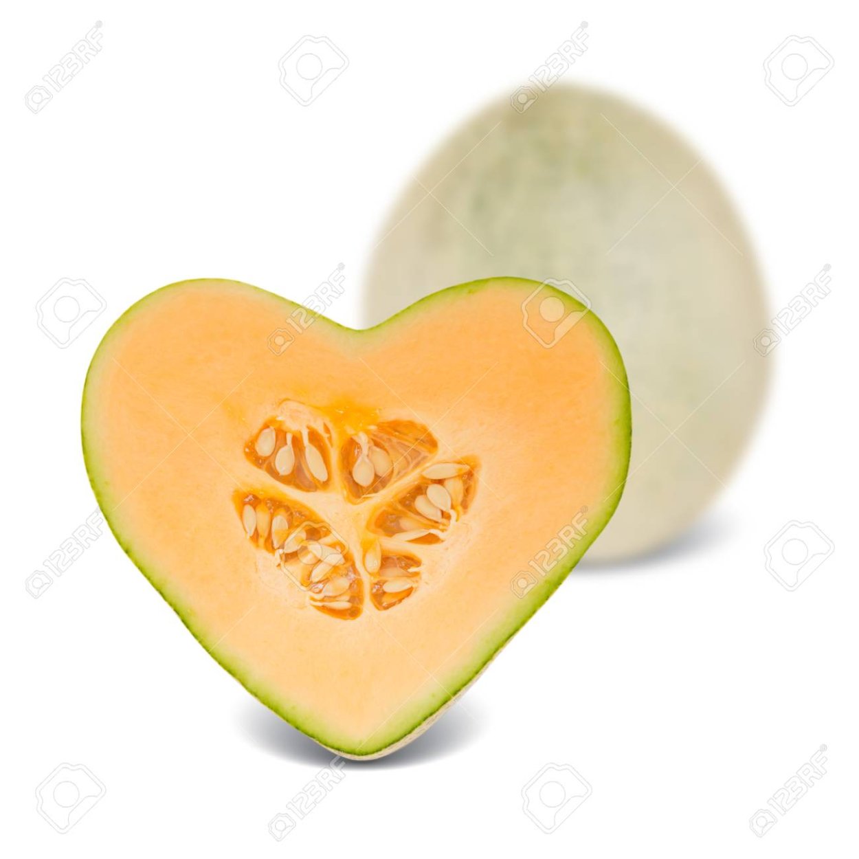 Дыня в виде сердца