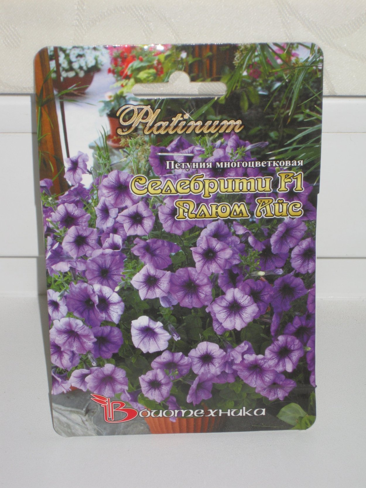 Петуния Тайфун Сильвер семена