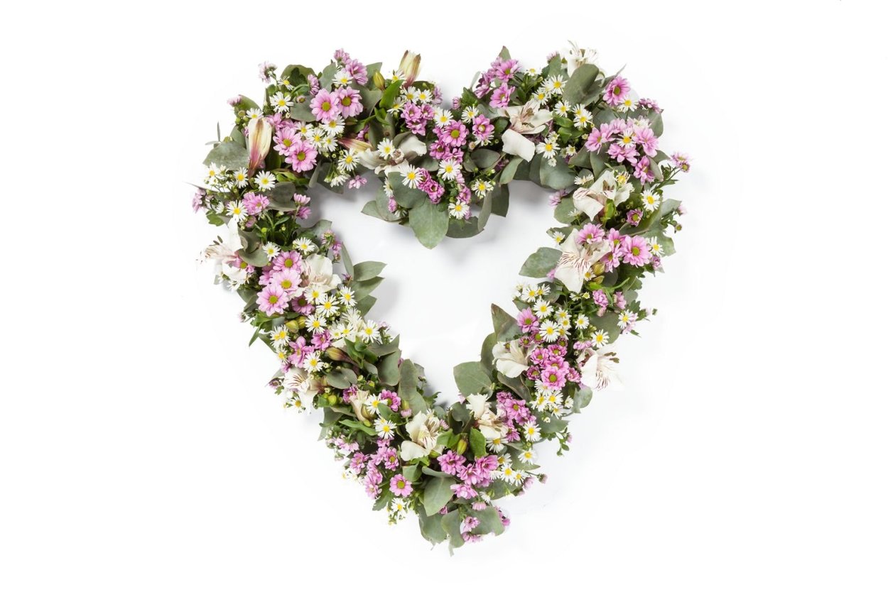 Зеленое сердце трава