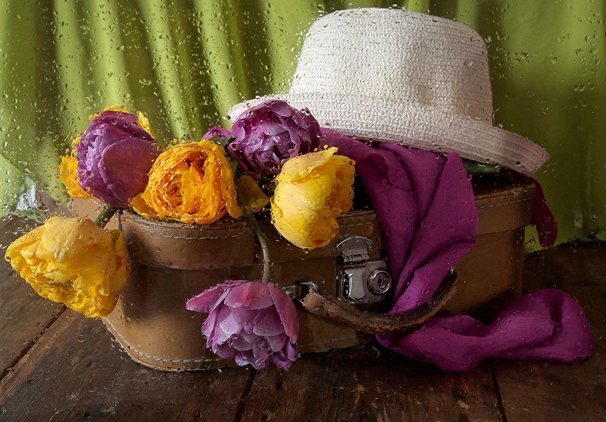 Шляпка цветок