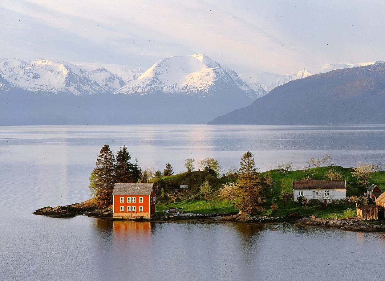 Норвегия Осло природа