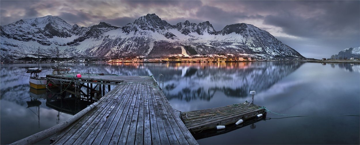 Фьорды Норвегии зимой