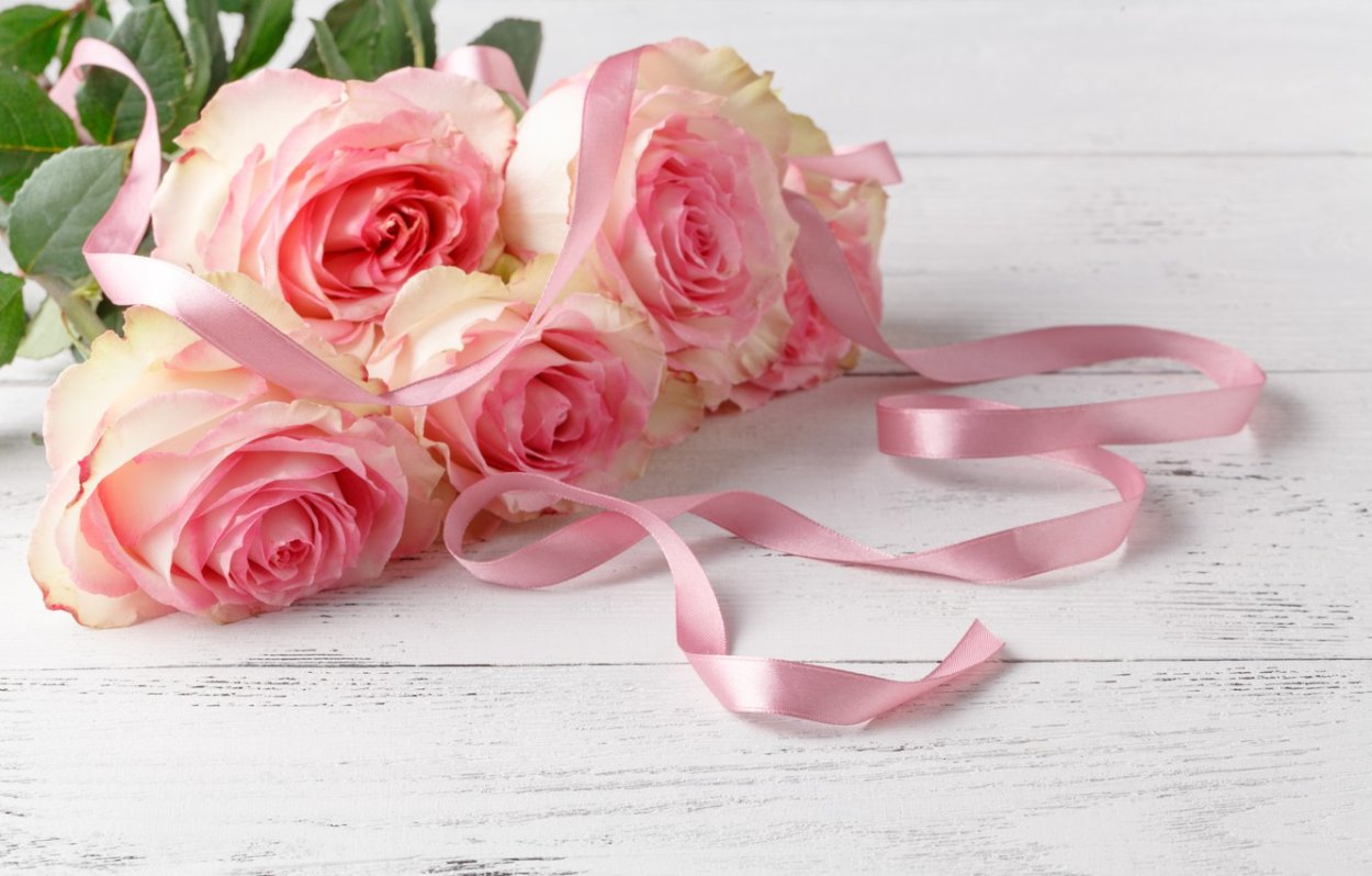 Нежные розы