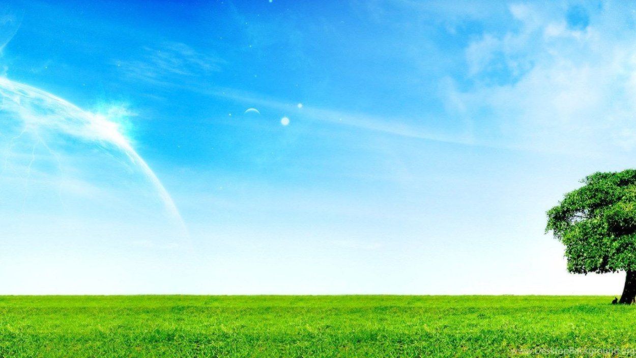 Летнее небо с облаками