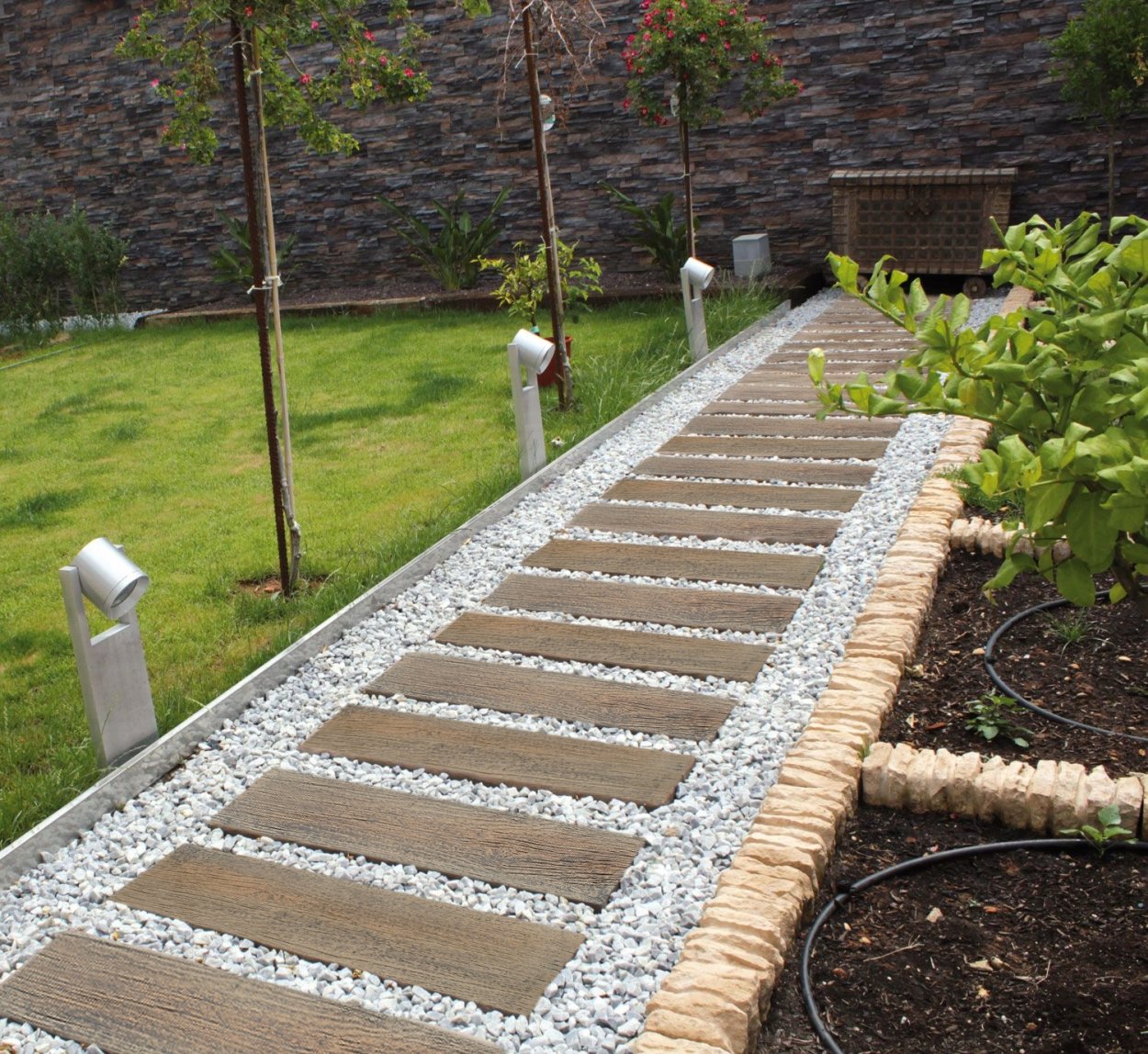 Парк Коломенское декинг дорожка