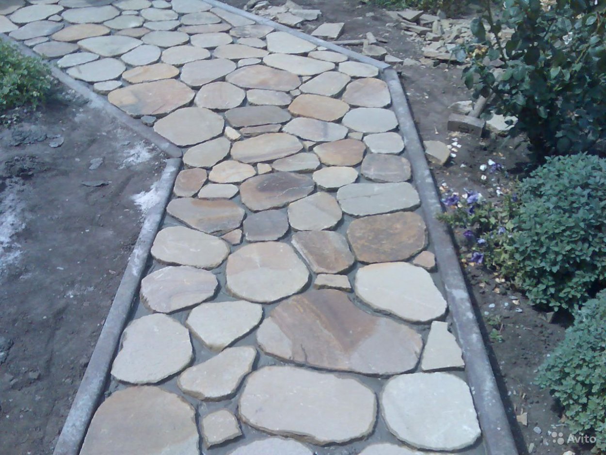 Садовые дорожки из пластушки