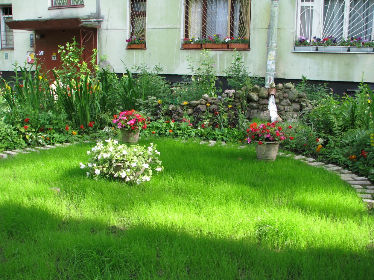 Придомовые клумбы