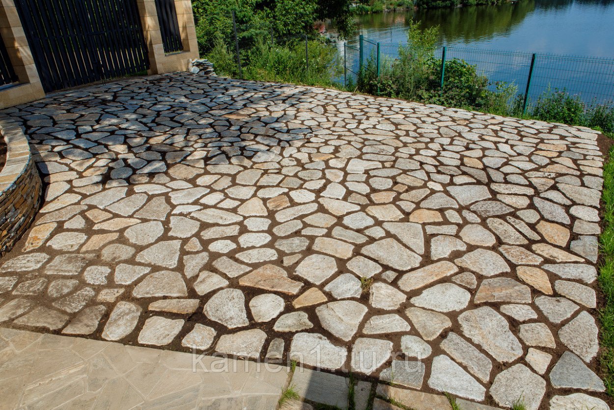 Плитняк серицит