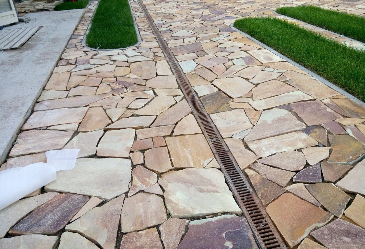 Плитка тротуарная плитняк