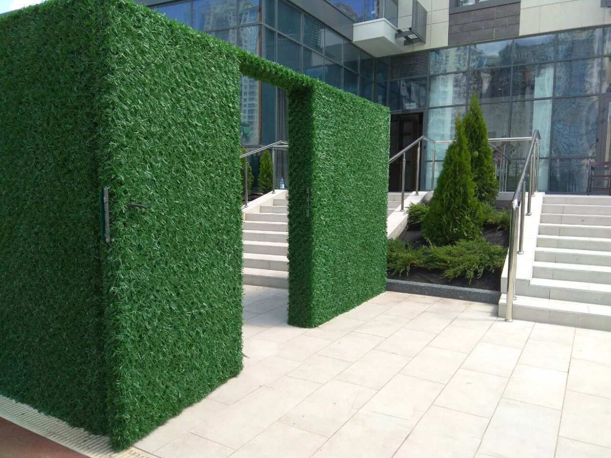 Зеленый забор